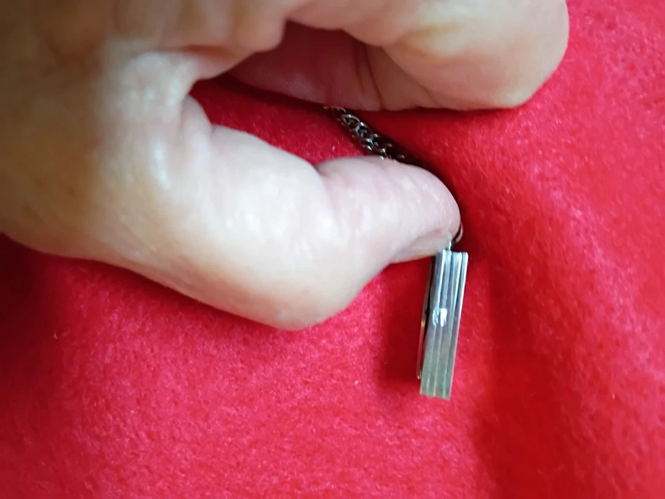 Collar Sobre Creativo Pareja Carta de Amor Colgante Joyería Regalo de San Valentín Foto 3 de 4