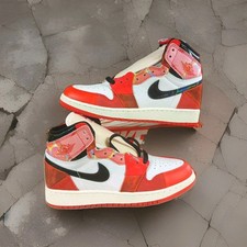 NEW Jordan 1 Retro High OG Spider-Man Across the Spider-Verse Sz 5Y #6