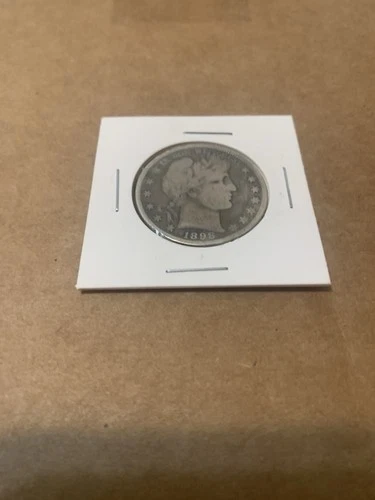 1898 barber half dollar