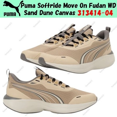Puma Softride Move On Fudan WD Sand Dune Canvas 313414-04 Herren Gr.