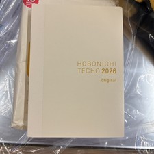 Hobonichi Techo 2026 Original A6 Japanese Language USED Please See Description