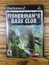 Fisherman's Bass Club (Sony PlayStation 2, 2003) PS2 MANUAL INCLUDED 