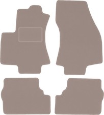 Fußmatten Automatten Velours Beige für Opel Zafira A 1999-2005 4-tlg