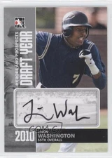 2011 ITG Heroes and Prospects Draft Year Silver /39 Levon Washington #DY-LW Auto