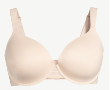 Joyspun Womens Underwire T-Shirt Bra Size 38DD Beige/Tan Modern Smooth Stretch