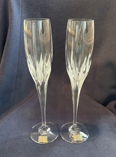 Set Of 2 Mikasa Flame D'Amore Champagne Flute (3595051)