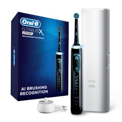 Oral-B Genius X Limited Rechargeable Electric Toothbrush with 1 Replacement Brus