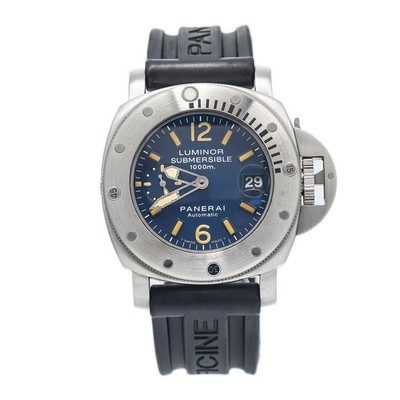 Panerai Luminor Submersible La Bamba PAM00087 Complete Blue Dial Men 44mm