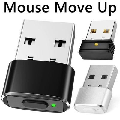 USB Mouse Jiggler Wiggler Mover Shaker Undetectable for Computer Laptop New