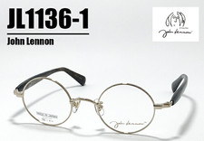 John Lennon Round Eyewear Glasses Frame JL1136 c.1 Gold Brown 44  22-146 w/Case
