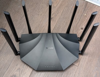 Tenda AC23 Dual Band Smart WiFi Router - Black [Tested Working]