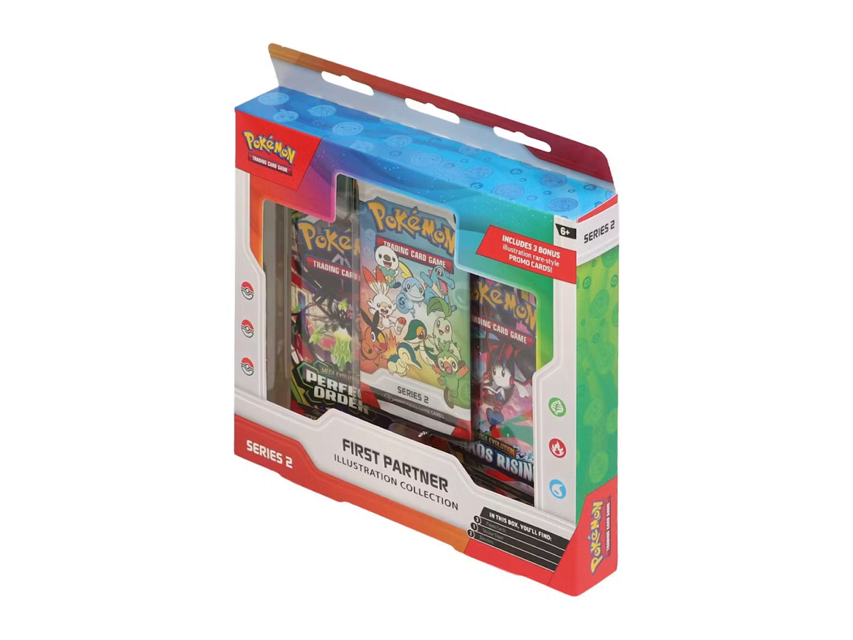 POKEMON FIRST PARTNER ILLUSTRATION COLLECTION SERIES 2 BOX - BRAND