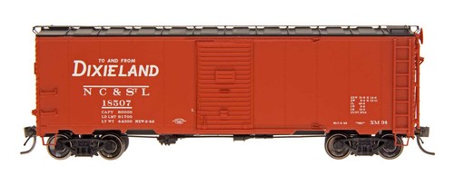 Coche de carga Intermountain 45768-06 HO 40' AAR Nashville Chattanooga St. Louis #18928 | Zustand: Used