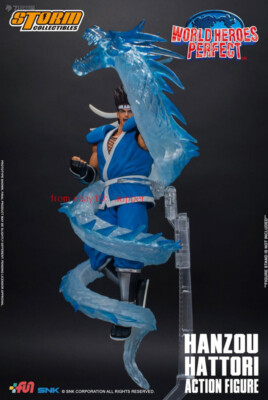 Perfect Storm World Heroes 1/12 Hanzou Hattori Action Figure New