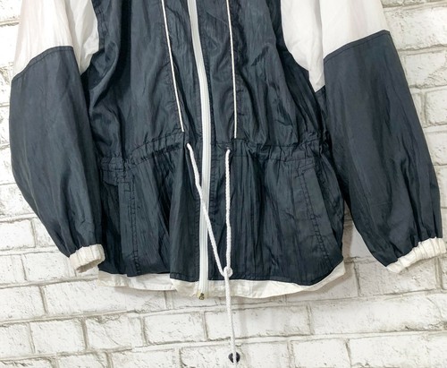 Vintage 90s Style Active Stuff Track Jacket Windbreaker Full Zip Sz M - Picture 5 of 8