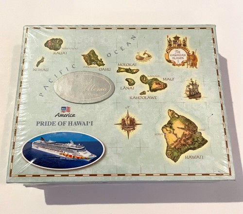 NEW Norwegian NCL America Pride Of Hawaii Cruise Ship Souvenir Boxed Memos Set