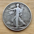 1936-S Walking Liberty Half Dollar, Rarest Mint, 90% Silver