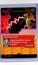 2024 MTG Magic the Gathering SLD Secret Lair Drop #1822 Lightning Bolt