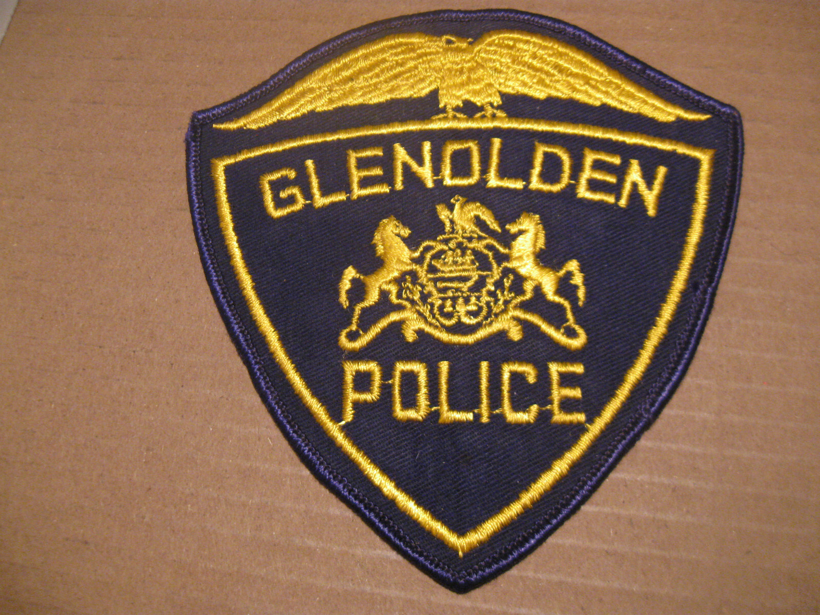 GLENOLDEN PENNSYLVANIA POLICE PATCH eBay
