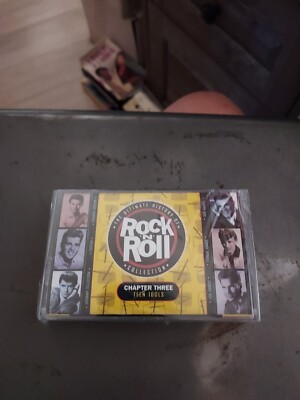 THE ULTIMATE HISTORY OF ROCK N ROLL COLLECTION CASSETTE CHAPTER THREE TEEN IDOLS