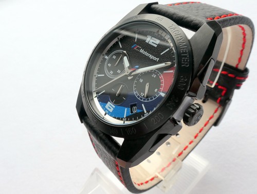 BMW Motorsport M Style Power Racing Performance Car Accessory Watch Chronograph - Picture 11 of 24
