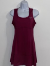 Nike Fit Dry Women's Tennis Golf Dress Athleisure Fuchsia Size M