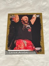 Lance Archer Gold 2022 Upper Deck AEW Card # 34