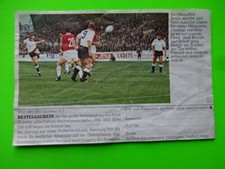 Football/World Cup World Cup 1966/order FRG-Switzerland-Brülls power shot