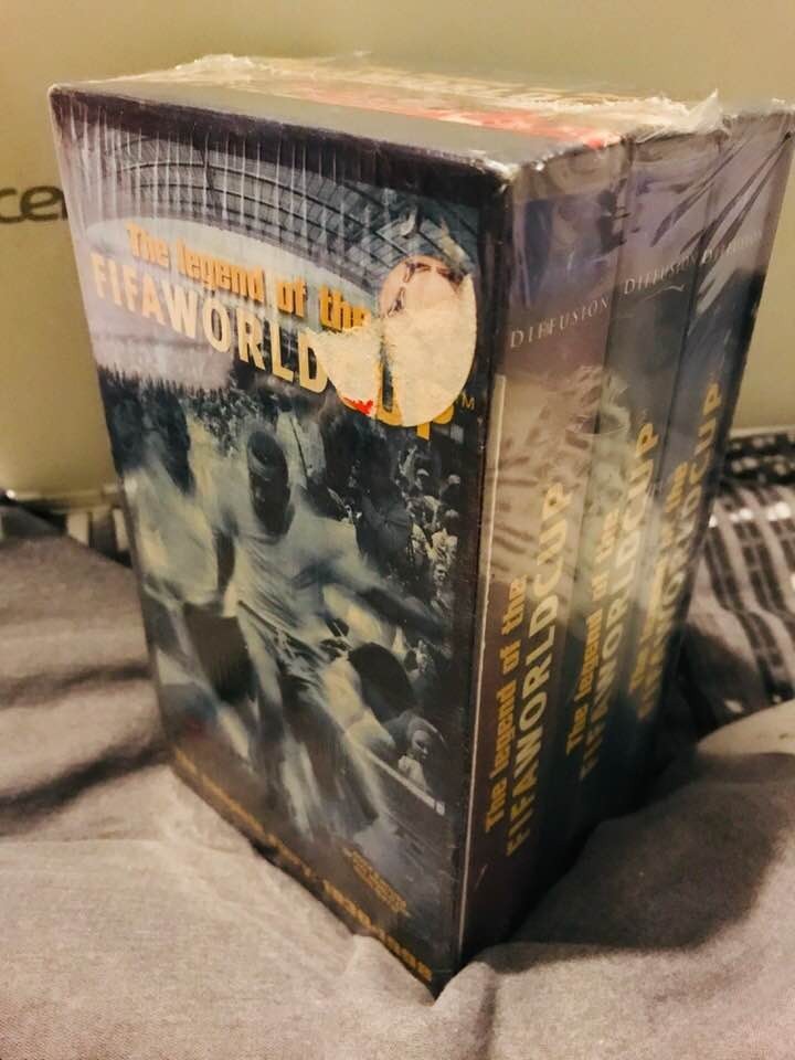 The Legend of the Fifa World Cup VHS Video Tape Box Set 1930-1998