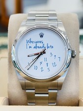 Rolex Oyster Perpetual 124300 Silver Oyster Bracelet with Silver Bezel 7