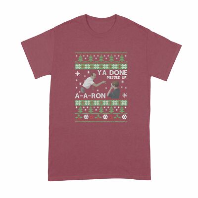 Ya Done Messed up A-A-Ron Christmas Shirt Ya Done Messed up Aaron Shirt Christma