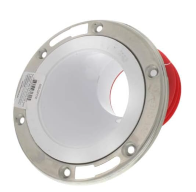 #ad 4quot; Push Tite Offset Closet Flange – Stainless Steel Ring Full Flush Easy $26.97