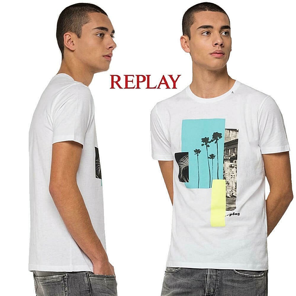 replay camisetas hombre