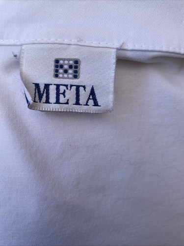Women's 1st Quality META Fundamentals White Mid Length Lab Coat Size 8(M) - Picture 6 of 9