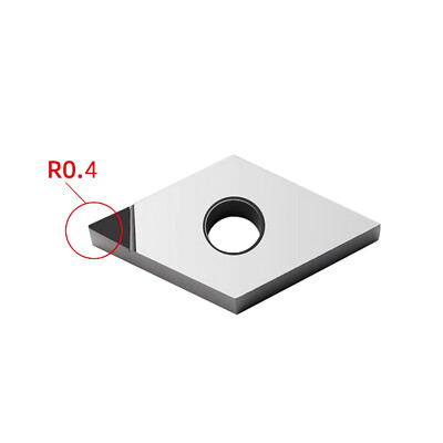 2pcs PCD inserts DNMG431 DNMG150404 Inserts for Copper Aluminum Alloy Plastic