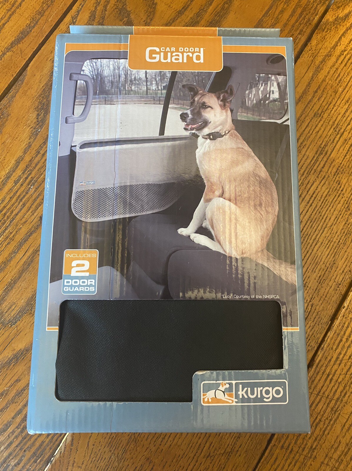 Kurgo Car Door Guards for Dogs Pet Protector Car Doors Waterproof Black