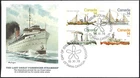 🍁Canada   #779a  Block   "ICE VESSELS"     Brand New 1978   Fleetwood Cover
