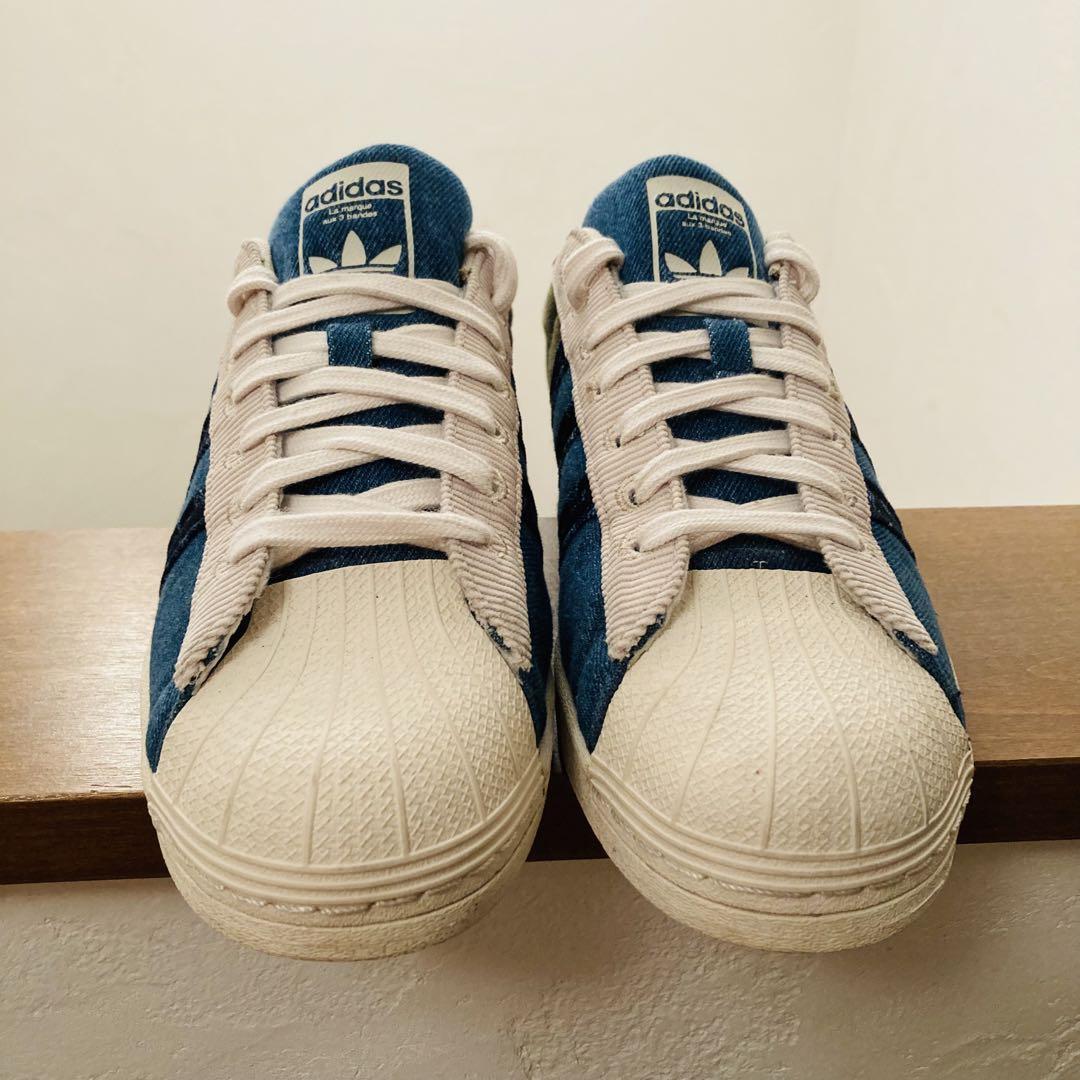 adidas Superstar Olive Denim Paisley H04295 Sneakers JP 27cm