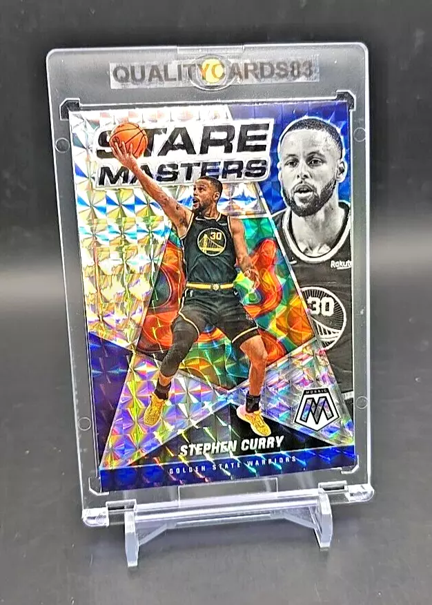 STEPHEN CURRY RAINBOW REFRACTOR INSERT CARD WITH CASE NBA GOLDEN STATE WARRIORS - Image 4 of 4