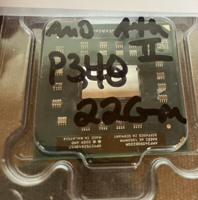 AMD Athlon II Dual-Core Mobile P340 2.2 GHz Laptop Processor CPU AMP340SGR22GM