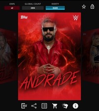 DIGITAL Topps Slam 25 FURY Red - You Pick/Choose