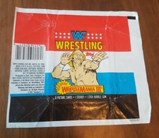 1987 WWE WWF WCW Wrestling Topps Scanlens Card Packet 
