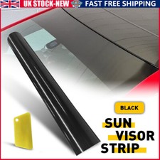 60"x10" Premium Vinyl DecalWindshield Banner Cast PVC Film Sun Strip Visor KM