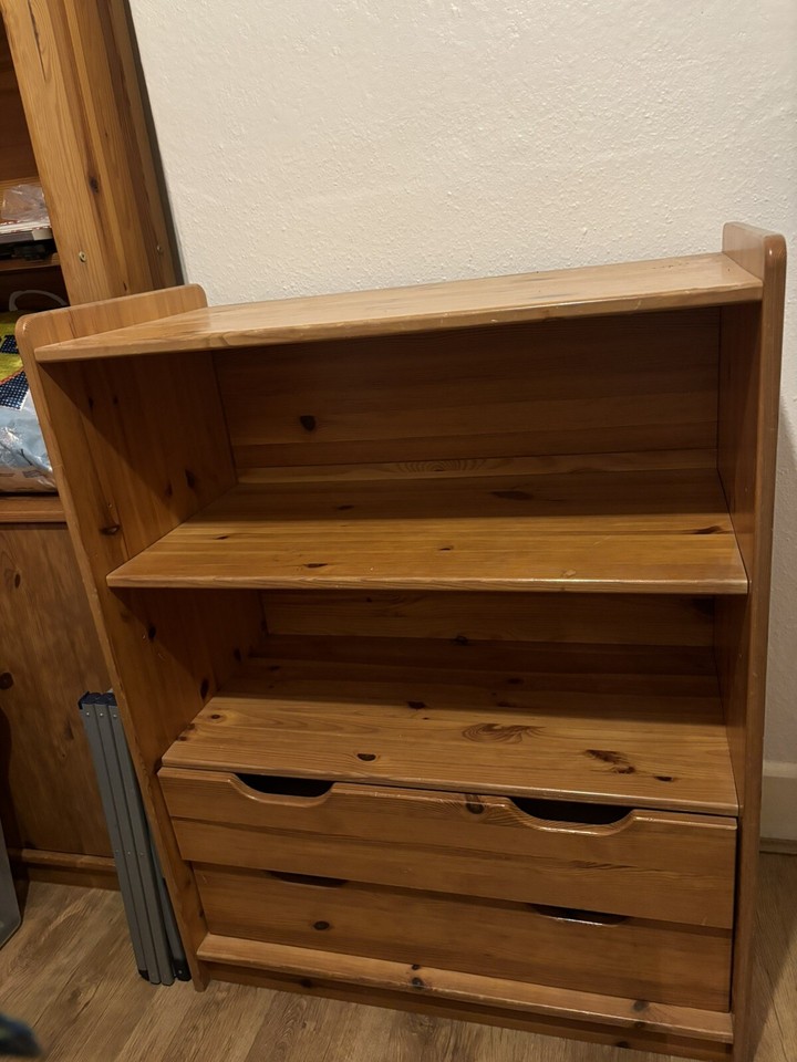 Pine bedroom furniture set used eBay