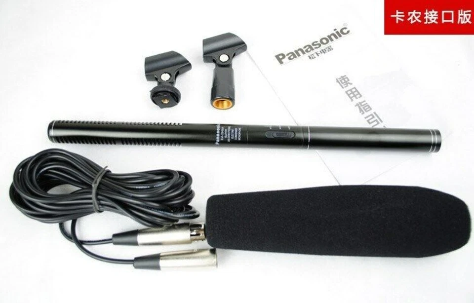 New EM-2800A Panasonic Video Camera Interview Recording Microphone Condenser Mic - Image 4 of 4