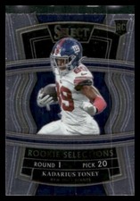 2021 Select #RS-12 Kadarius Toney Rookie New York Giants