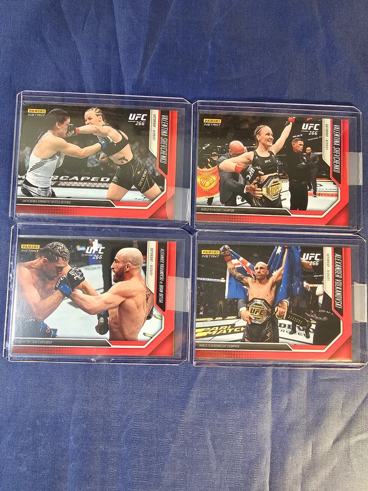 2021 Panini UFC Instant Cards Singles You Pick Moreno Shevchenko Paddy - Image 2 of 2