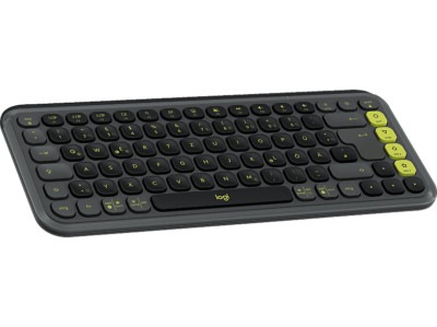 LOGITECH POP Icon Keys, Tastatur, kabellos, Graphite