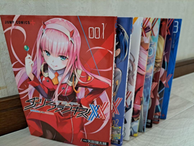 DARLING in the FRANXX Vol.1-8 Complete Manga Set Japanese Language