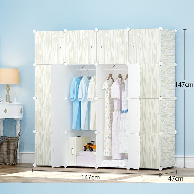 Cube Storage Cabinet Diy 10 12 15 16 Cubes Shelves Wardrobe Shoe